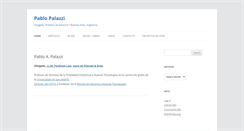 Desktop Screenshot of palazzi.com.ar